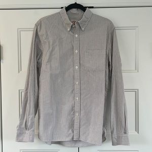 Brooks Brothers Red Fleece Striped Button Down
